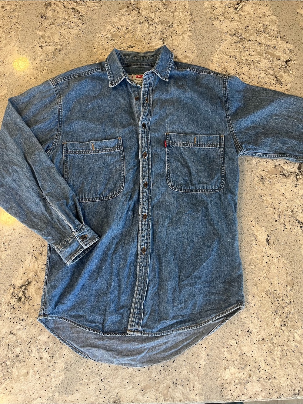 Vintage Levi's Denim Button Up Shirt